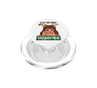 Is 1st Grade Ready For Me Back To School First Grader Girls PopSockets PopGrip for MagSafe