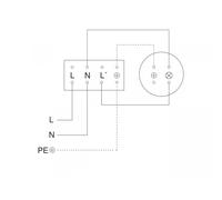 IS 2360-3 ECO WHITE Motion/Light Sensor NT Ceiling 360° 12M