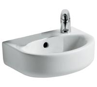 Ideal Standard Cloakroom Round Basin Connect 35x26 cm right version Ceramic