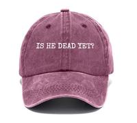 is He Dead Yet Caps is He Dead Yet Vintage Baseball Hat Claret