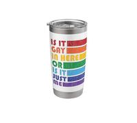 is It Gay in Here for LGBTQ Pride Stainless Steel Insulated Tumbler
