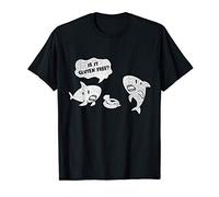 Is It Gluten Free Funny Shark Animal Gift Gluten Free T-Shirt