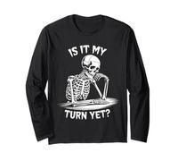 is It My Turn Yet? Bold Statement for Gamer Waiting Turn Long Sleeve T-Shirt
