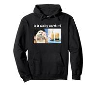 Is It Really Worth It Silly Seal Meme Pullover Hoodie