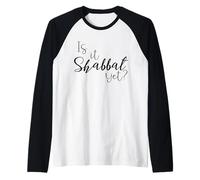 is It Shabbat Yet? Messianic Judaism Sabbath Tshirt Raglan Baseball Tee