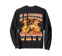 Is It Snowing Yet? Snowmobile Snowmobiling 90s Bootleg Style Sweatshirt