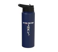 is It Still Your Turn Skeleton Turn Based Board Game Chess Stainless Steel Insulated Water Bottle