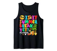 is It Summer Break Yet Lunch Lady Last Day of School Summer Tank Top