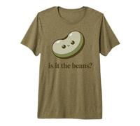 is It The Beans? Powered by Beans Legume Love Vegan Humor Premium T-Shirt