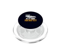 Is It Time for Bed Yet? Funny Sleep Lover's Pajama PopSockets PopGrip for MagSafe
