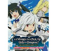 Is It Wrong to Try to Pick Up Girls in a Dungeon? Season 1-3 + Special + OVA + Movie - All Region