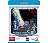 Is it Wrong to Try to Pick up Girls in a Dungeon : Season 3 [Region B] [Blu-ray]