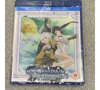 Is It Wrong To Try To Pick Up Girls In A Dungeon? Series 1 Blu-ray New Sealed