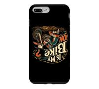 Is My Bike Ok Colorful Upside Down Rider Case for iPhone 7 Plus/8 Plus