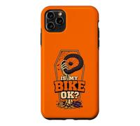 Is My Bike OK Skeleton Hand Mountain Bike Halloween MTB Case for iPhone 11 Pro Max