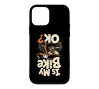 Is My Bike Ok Upside Down Dirt Bike Cartoon Case for iPhone 12 mini