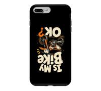 Is My Bike Ok Upside Down Dirt Bike Cartoon Case for iPhone 7 Plus/8 Plus