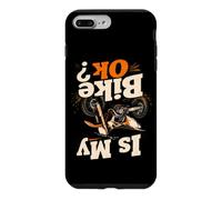 Is My Bike Ok Upside Down Motocross Humor Case for iPhone 7 Plus/8 Plus