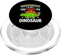 Is My Fav Rawr Ite Stegosaurus Dinosaur For Dino Lovers PopSockets PopGrip for MagSafe