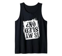is My Sled OK Funny Snowmobiling Humor Snowmobile Rider Tank Top
