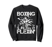 Is My Way Of Flexin Boxing Gloves Sweatshirt