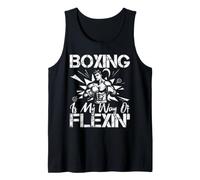 is My Way of Flexin Boxing Gloves Tank Top