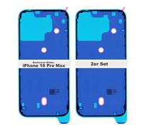 IS-TECK Set of 2 Replacement iPhone 14 15 16 Plus Pro Max Adhesive for Back Cover and Housing Frame Seal Sticker Waterproof Glue Film (iPhone 16 Pro Max)