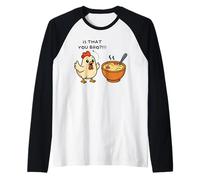 is That You Bro Chicken Lover Chicken Noodle Soup Men Women Raglan Baseball Tee