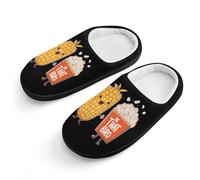 Is That You Bro Popcorn Cotton Slippers for Girls Boys Warm House Slippers Home Shoes 26-27