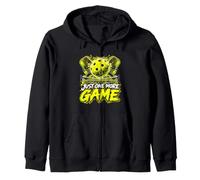 Is There Life Beyond Pickleball 1 More Game Funny Dink Zip Hoodie