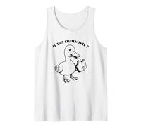 is This Gluten Free, Celiac Disease Funny Goose Gluten Free Tank Top