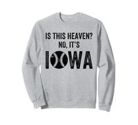 Is This Heaven No It's Iowa Vintage Field Of Baseball Dreams Sweatshirt