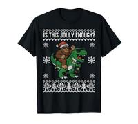 is This Jolly Enough Dinosaur Skateboarding Velociraptor T-Shirt