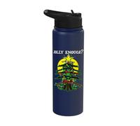is This Jolly Enough - Guns Christmas Tree Handgun Rifle M4 Stainless Steel Insulated Water Bottle