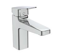IS Washbasin Faucet Ceraplan H90 With Drain Set 124Mm Chrome