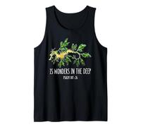is Wonders in The Deep Seadragon Seahorse Leaf Sea Dragon Tank Top