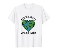 is Your Heart with The Earth Nature Lover Eco Globe T-Shirt