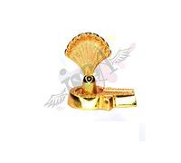 IS4A Ashtadhatu Lord Shiva Lingam ( Shivling ) Statue With ( Idol ) Nagfor Car Dashboard Home Temple Office