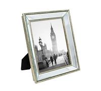 Isaac Jacobs Beveled Mirror Frame (8x10, Silver)