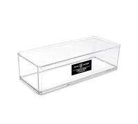 Isaac Jacobs Clear Acrylic Rectangular Stackable Storage Organizer