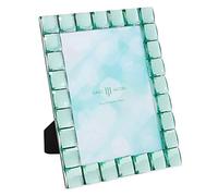 Isaac Jacobs Decorative Sparkling Light Green Jewel Picture Frame, Photo Display & Home Décor (5x7, Light Green)