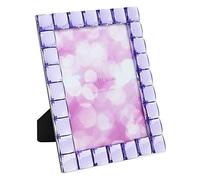 Isaac Jacobs International Jewel Picture Frame (5x7, Light Purple)