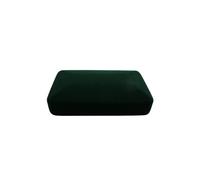 Isaac Kieran Gift Box Travel Storage Display Case, 7" x 4.3", Forest green velvet, silky satin, rigid exterior material, NA