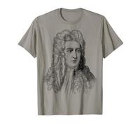 Isaac Newton Black and White t Shirt T-Shirt
