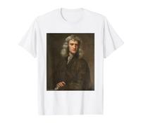 Isaac Newton Physics Science Gravity Math Scientist Geek Value Graphic T-Shirt, Men, White, S