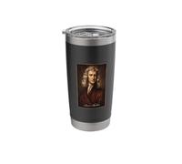 Isaac Newton Portrait Stainless Steel Insulated Tumbler