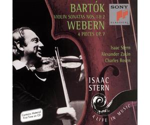 Isaac Stern Bartók: Violin Sonatas Nos. 1 & 2 - Webern: 4 Piece (CD) (US IMPORT)