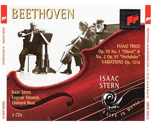 Isaac Stern - Beethoven: Piano Trios Nos. 1 & 2 / Variations Op. 121a
