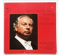 Isaac Stern, Eugene Ormandy, Leonard Bernstein - Bela Bartok, Alban Berg, Paul Hindemith, Samuel Barber: Violinkonzerte