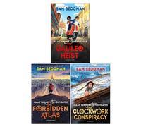 Isaac Turner Investigates Series 3 Books Collection Set by Sam Sedgman (The Galileo Heist, The Forbidden Atlas & The Clockwork Conspiracy)